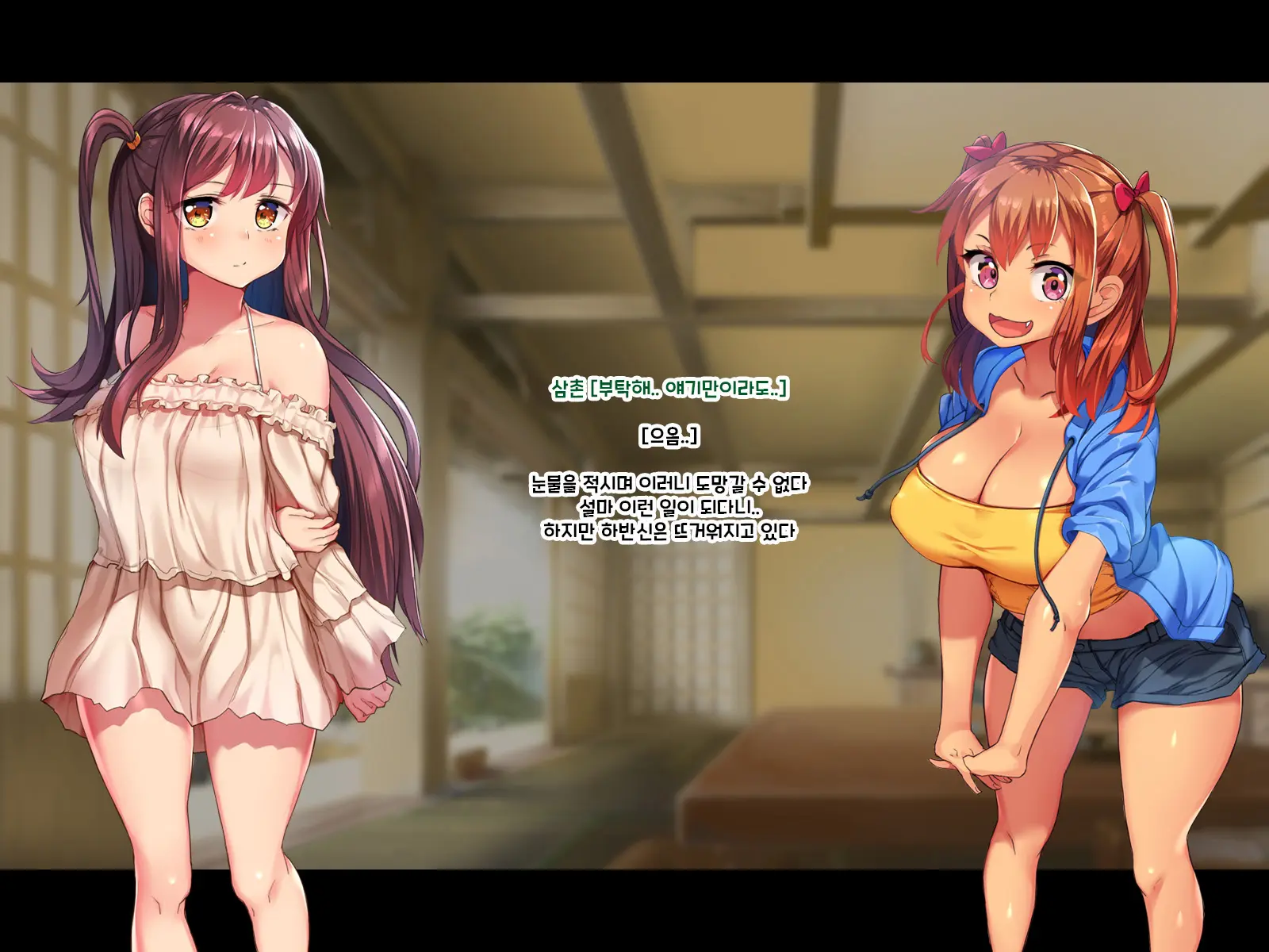 Inaka Ni Ittara Mucchiko Itoko O Haramasu Made Kaerenakunatta!! | 시골에 갔더니 무지한 사촌 자매를 임신시킬 때까지 돌아갈 수 없게 되었다!!